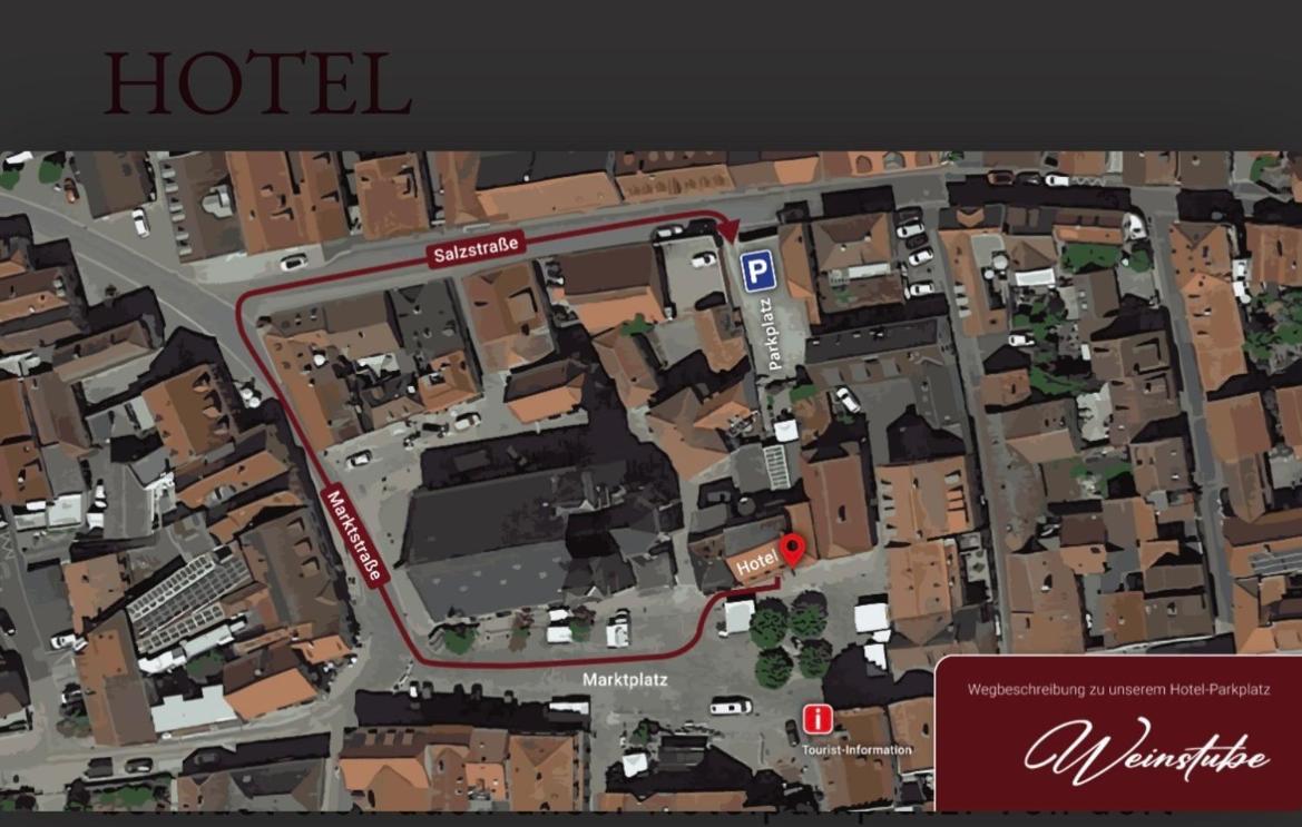 Hotel Weinstube Am Markt Gerolzhofen المظهر الخارجي الصورة