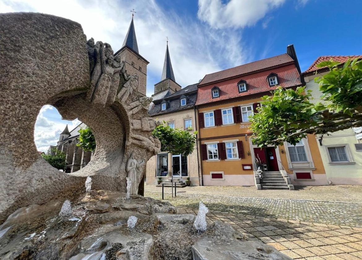 Hotel Weinstube Am Markt Gerolzhofen المظهر الخارجي الصورة